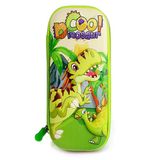 Cool Dinozor Kalem Kutusu 3D Kabartmalı Geniş Kapasiteli Kalemlik - Vahşi Dinazor