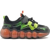 Cool Drew Siyah Lastikli Ortopedik Erkek Çocuk Sneaker Spor Ayakkabı - 00-Siyah