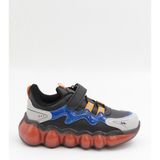 Cool Fred 31-36 Siyah Saks Çocuk Spor Ayakkabı - Siyah - Saks