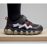 Cool Fred Cırtlı Flt 31/36 Çocuk Sneaker Spor Ayakkabı - Siyah