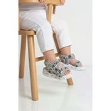 Cool Gri Cırtlı Işıklı Hafif Bebek Sandalet Sage B