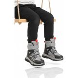 Cool Gri Cırtlı Kaymaz Taban Unisex Çocuk Bot Hilly P