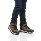 Cool Haki Gri Cırtlı Kaymaz Taban Erkek Çocuk Outdoor Bot Doruk F