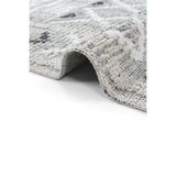 Cool Halı Adora Bej 200x300 6 Metre Kare Büyük Halı Etnik Desen Pamuk Salon Oturma Odası Yatak Oda İnce Kilim
