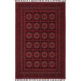 Cool Halı Atlas 03 Kırmızı Mutfak Halısı Yıkanabilir Halı Kaymaz Taban Yolluk Afgan Halısı Salon Halısı
