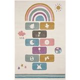 Cool Halı Cool Kids 25 Pastel Çocuk Odası Halısı Hav Toz Vermez Yumuşak Dokulu Bebek Odası Halısı Çok Renkli