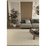 Cool Halı Elit 12 Bej Salon Halısı Bukle İskandinav Halı Yolluk Etnik Mutfak Halısı Koridor Halısı