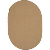 Cool Halı Glenn 609 Kahve Banyo Halısı Antre Hol Halısı Hasır Dokulu Oval Banyo Paspas Mutfak Halısı Kahverengi
