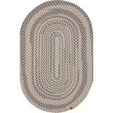 Cool Halı Glenn 616 Renkli Oval Paspas Örgü Hasır Kilim Yolluk Dekoratif Mutfak Balkon Banyo Halısı Çok Renkli