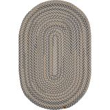 Cool Halı Glenn 618 Renkli Oval Halı Paspas Örgü Hasır Kilim Yolluk Dekoratif Mutfak Balkon Banyo Halısı - 100 x 150 cm