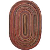 Cool Halı Luke 403 Renkli Oval Halı Paspas Örgü Hasır Kilim Yolluk Bohem Dekoratif Mutfak Balkon Banyo Halısı