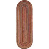 Cool Halı Luke 403 Renkli Oval Yolluk Uzun Antre Hol Koridor Halısı Hasır Dokulu Dekoratif Jüt Banyo Paspası
