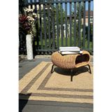 Cool Halı Mocha 668 Siyah Halı Kilim Salon Mutfak Koridor Kesme Yolluk Jüt Hasır Görünümlü Dokuma Makine Halı