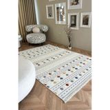 Cool Halı Pietra 7801 Multi Bukle Salon Halısı Yumuşak Çocuk Odası Halısı Koridor Halısı Kesme Halı Yolluk