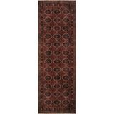 Cool Halı Private Bordo Eskitme Vintage Halı Otantik Etnik Desenli Şönil Yolluk Hol Koridor Halısı