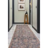 Cool Halı Private Renkli Eskitme Vintage Halı Otantik Etnik Desen Şönil Yolluk Hol Koridor Halısı