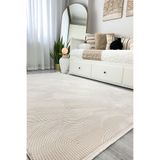 Cool Halı Safir 8612 Krem Halı Yolluk Oturma Odası Salon Halısı Kesme Antre Koridor Halısı Yatak Odası Halısı