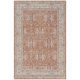 Cool Halı Seremoni Terracotta Kiremit Rengi Vintage Eskitme 4 Mevsim Pati Dostu Klasik Salon Oturma Odası Halı