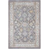 Cool Halı Zaraf Açık Gri 160x240 4 Metre Kare Halı Vintage Etnik Modern Salon Oturma Odası İnce Yazlık Halı