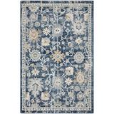 Cool Halı Zaraf Lacivert Halı Etnik Desen Bohem Oda Halısı Vintage Oturma Odası Salon Yazlık Halı
