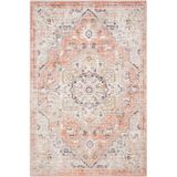 Cool Halı Zaraf Turuncu 200x300 6 Metre Kare Klasik Göbekli Vintage Etnik Oturma Odası Büyük Salon Yazlık Halı