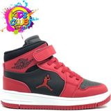 Cool Haykat-25 Siyah - Kırmızı Ortopedik Taban Unisex Çocuk Spor Ayakkabı