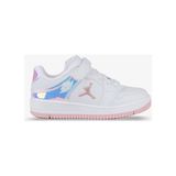 Cool Haykat Beyaz Cırtlı Kız Çocuk Sneaker Spor Ayakkabı - 001-Beyaz