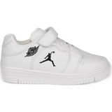 Cool Haykat Jordan Unisex Kısa Cırtlı Spor Ayakkabı - Beyaz