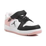 Cool Haykat Unisex Çocuk Günlük Sneaker Spor Ayakkabı - Siyah-Pudra