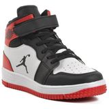 Cool Haykat Unisex Çocuk Günlük Sneaker Uzun Spor Bot - Siyah - Kırmızı