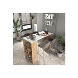 Cool Home Pan Kahve Köşesi , Yemek Masası , Mutfak Masası , Ada , Bar Masası , Beyaz - Sepet