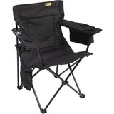 Cool Ice Siyah Lüks Kamp Sandalyesi Xl - 6456 Ecorce Tube Marron - Polyester
