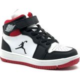 Cool Jordan Unisex Çocuk Günlük Sneaker Uzun Spor Bot - Kırmızı