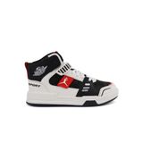 Cool King Cırtlı Erkek Çocuk Anatomik Taban Boğazlı Basketbol Spor Ayakkabı Siyah-Kırmızı