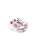 Cool King Cırtlı Unisex Çocuk Anatomik Rahat Taban Spor Ayakkabı Pudra