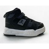 Cool King Hafif Çocuk Bilekli Sneaker Siyah Erkek Çocuk İçin Rahat Ayakkabı