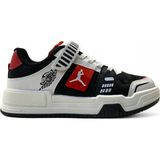 Cool King Siyah-Kırmızı Erkek Çocuk Sneaker Spor Ayakkabı - Siyah - Kırmızı