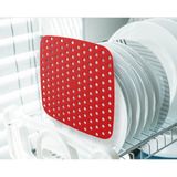 Cool Kitchen Airfryer 19X19 cm Gıdaya Uygun Silikon Mat (2 Adet) - MAVİ