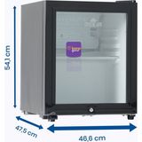 Cool Life 33-T Minibar 220 Volt Otel Buzdolabı Buzluksuz - Gri - Beyaz - 0,3 L
