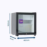 Cool life Cool Life 43-t Minibar 220 Volt Otel Buzdolabı Siyah