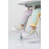 Cool Lila Cırtlı Işıklı Anatomik Bebek Spor Ayakkabı Sneaker Aria B