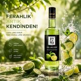 Cool Lıme Konsantre Şekersiz % Kalorisiz 700ML 20 Barda - Kokteyl Şurubu