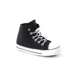 Cool Luis Siyah Uzun Konvers Unisex Çocuk Keten Ayakkabı