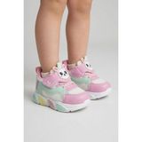 Cool Luna Kız Çocuk Ortopedik Bebe Spor Ayakkabı - Fuşya