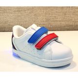 Cool Mami Bebe Işıklı Spor Ayakkabı - Beyaz - Saks Mavi