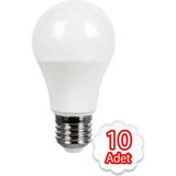 COOL MATE 10W E27 Duy LED Ampul Beyaz Işık 6500 Kelvin - 10 ADET