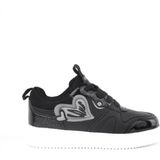 Cool Megan Cırtlı-Bağcıklı Ortopedik Sneaker Kız Çocuk Spor Ayakkabı - Siyah-Beyaz