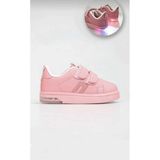 Cool Meliten Kids Unisex Esnek Rahat Kalıp Çocuk Spor Ayakkabı Tam Kalıp Ortopedik Günlük Ayakkabı Pembe Pepe