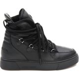 Cool Moon 365050 Kürklü Bayan Sneaker Bot Rahat Yürüyüş ve Şık Görünüm Sunar - Siyah