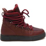 Cool Moon Kürklü Bayan Sneaker Bot 365050 - Bordo